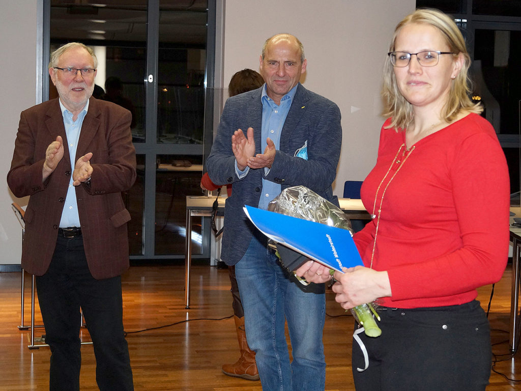 Ehrung Janine Oelze